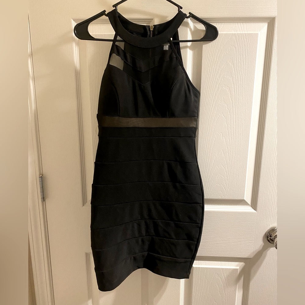 Emerald Sundae black cocktail dress, size S
